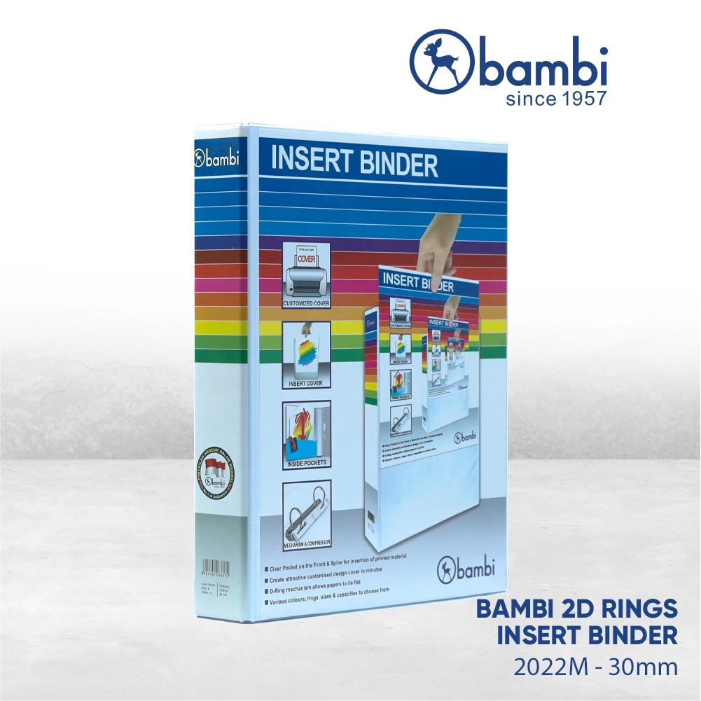 

Bambi Insert Binder Folio JUMBO SIZE kode 2022M