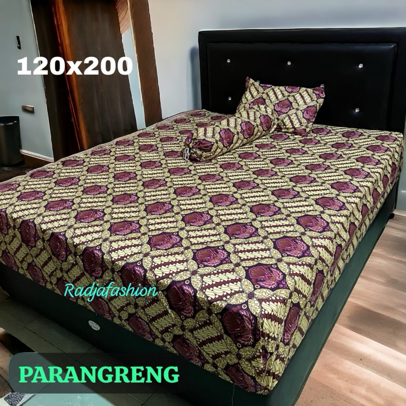SPREI MOTIF BATIK UK 120X200 TINGGI 20 CM