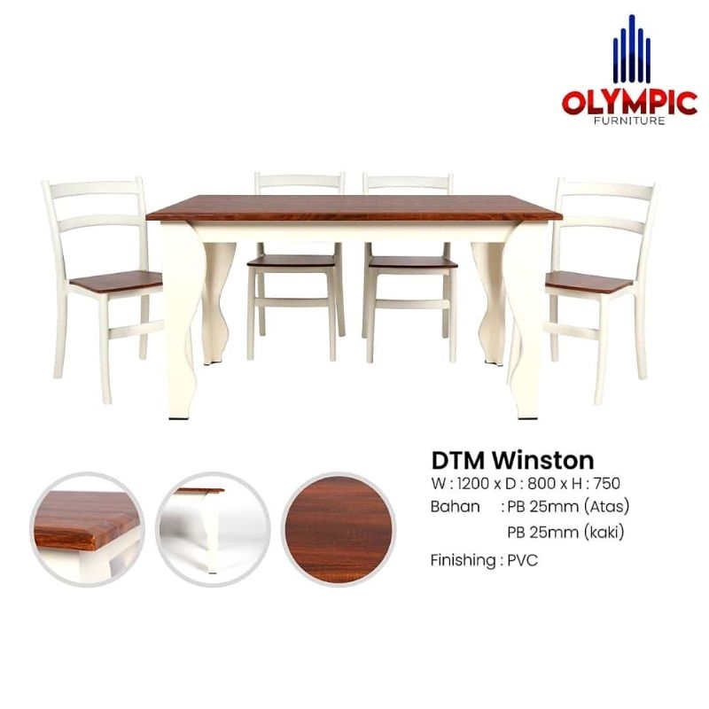 Meja Makan DTM Winston Olympic