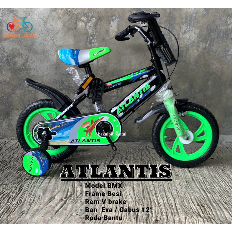 Sepeda Anak cowok BMX ring 12 model ban eva ( Gabus )  | Sepeda BMX ring 12 inch | Sepeda anak palin