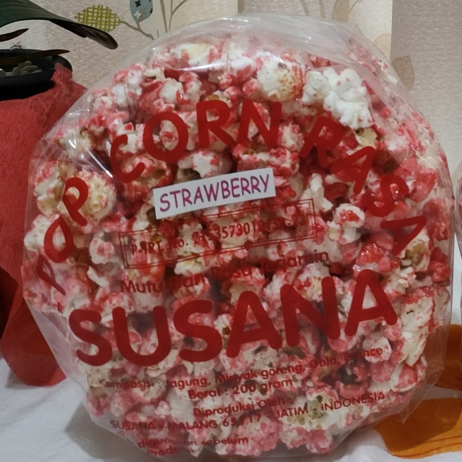 

Popcorn Susana Aneka Rasa enak renyah cocok untuk oleh oleh