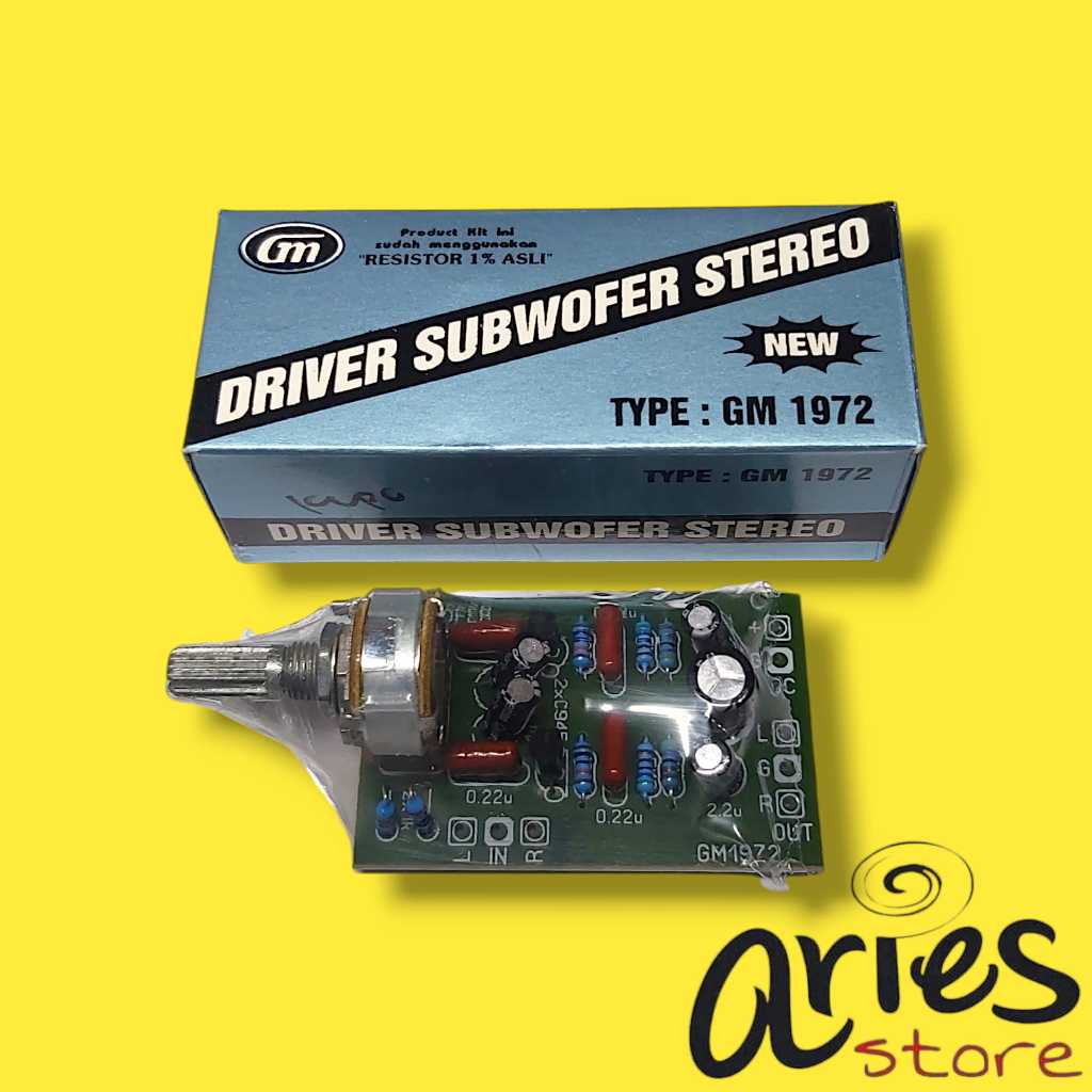 Jlelectro Kit Driver Subwoofer Stereo Gm 1972 Dengan Transistor