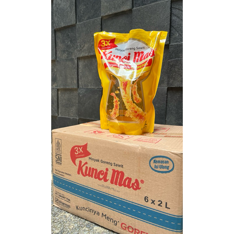 

Kunci Mas Minyak Goreng 2L Pouch Premium