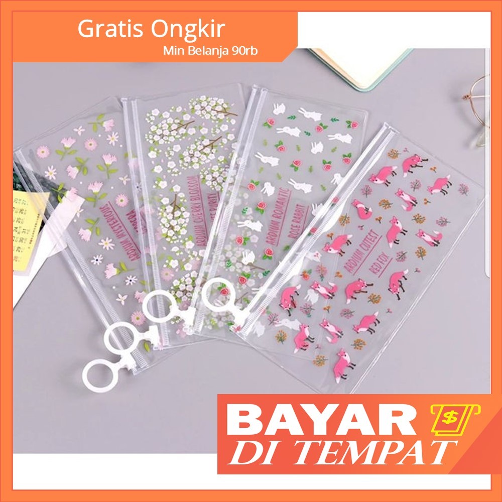

Tempat Pensil Plastik Tranparan Untuk Anak Perempuan