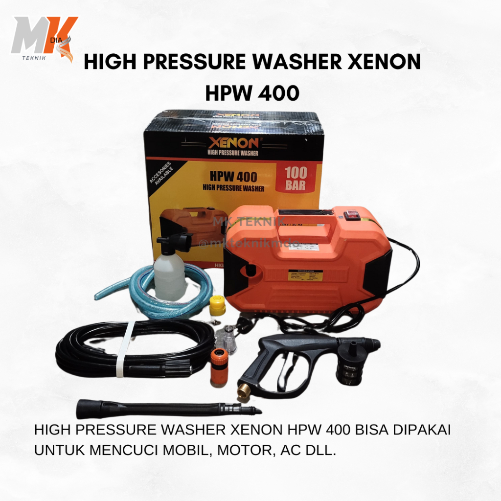 HIGH PRESSURE XENON HPW 400