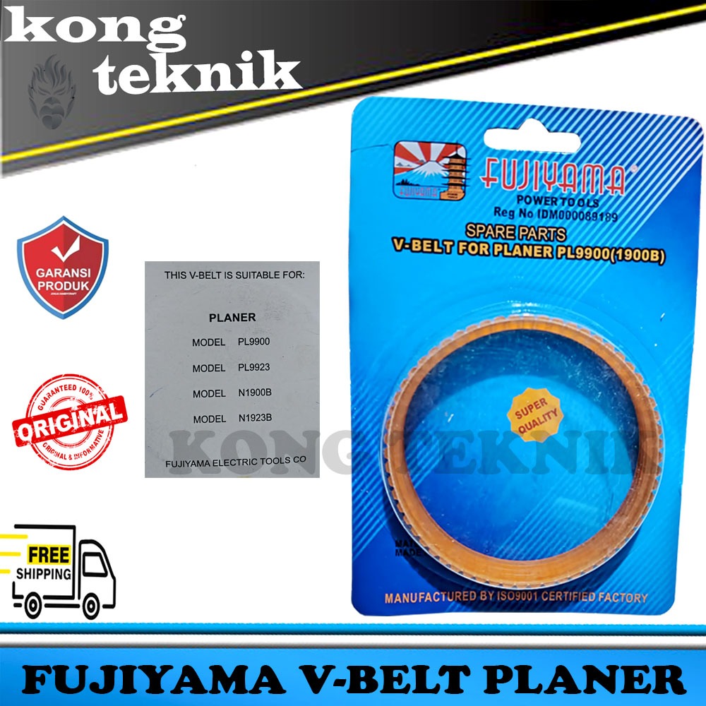 FUJIYAMA Fan Belt / Van Belt / FanBelt / VanBelt Sugu / Serut / Planer
