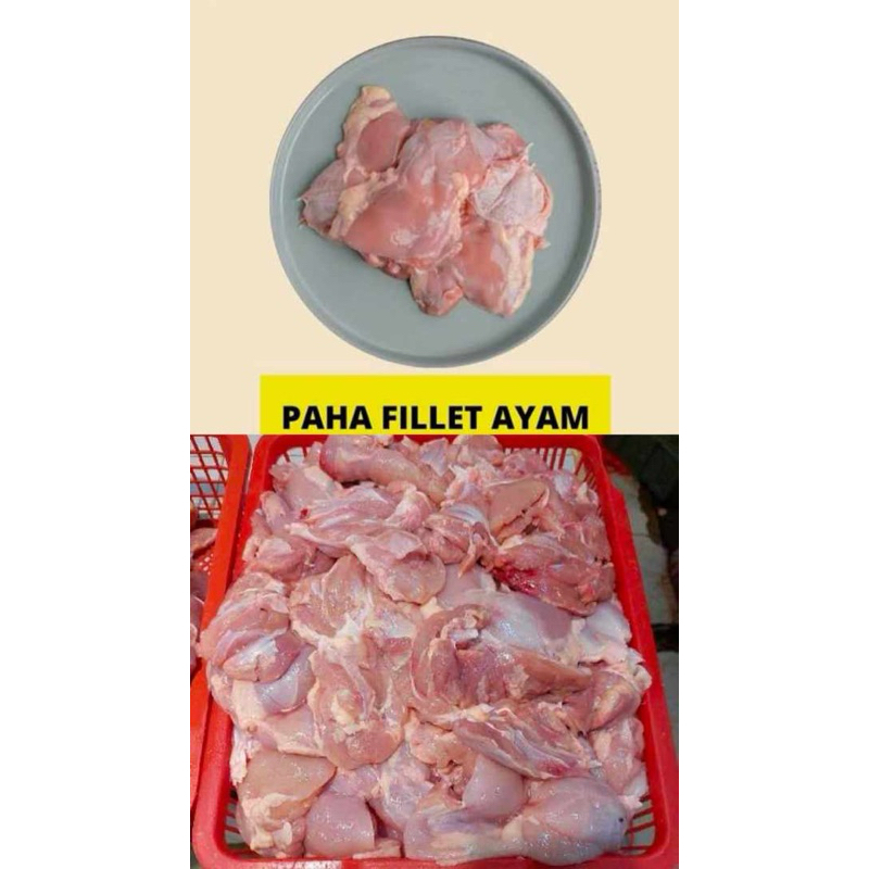 

Paha Ayam Fillet -+950gr ( timbangan beku ) READY