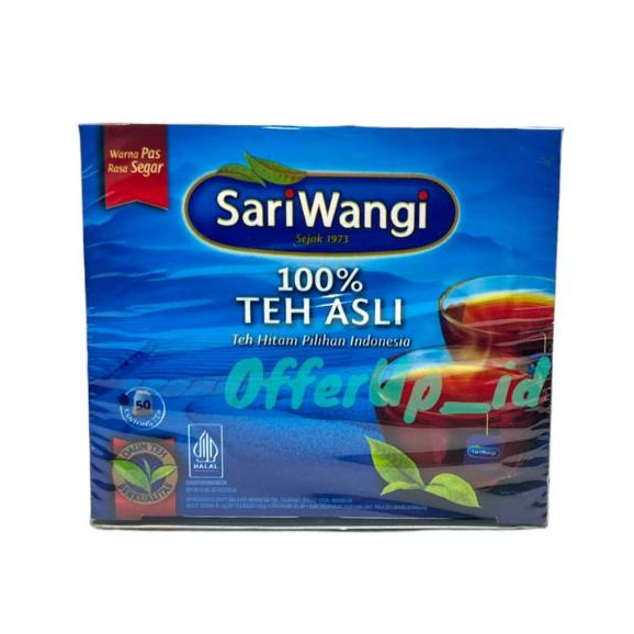 

Teh Celup Sariwangi isi 50 bag