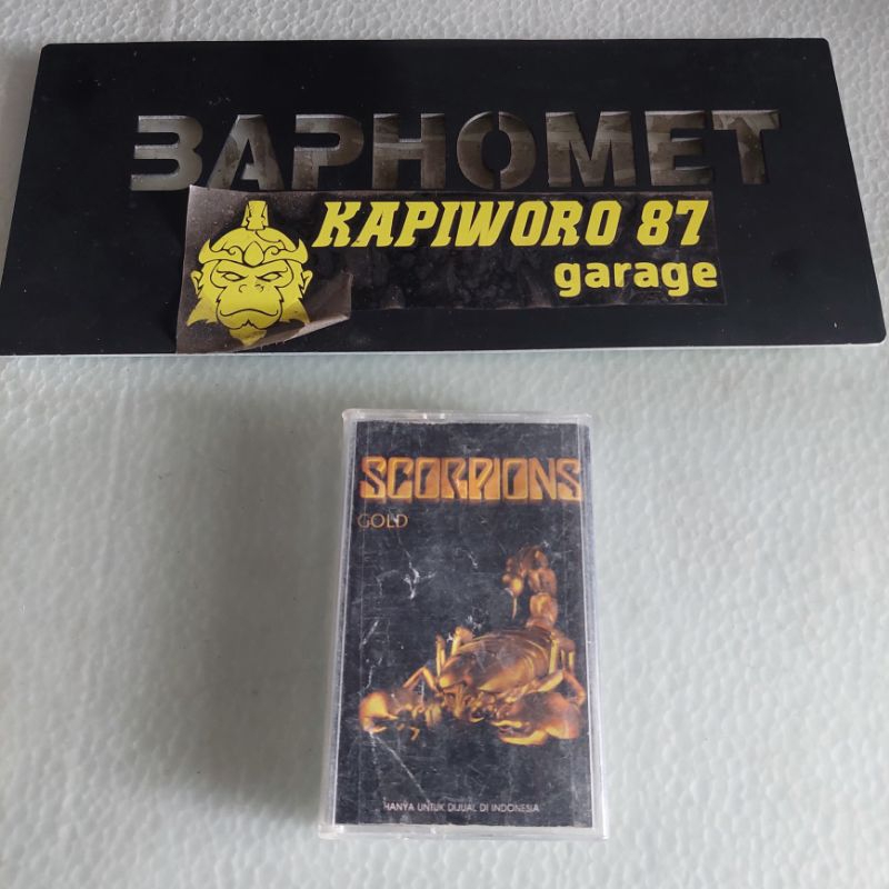 Kaset Pita Scorpions Gold The Ultimate Collection