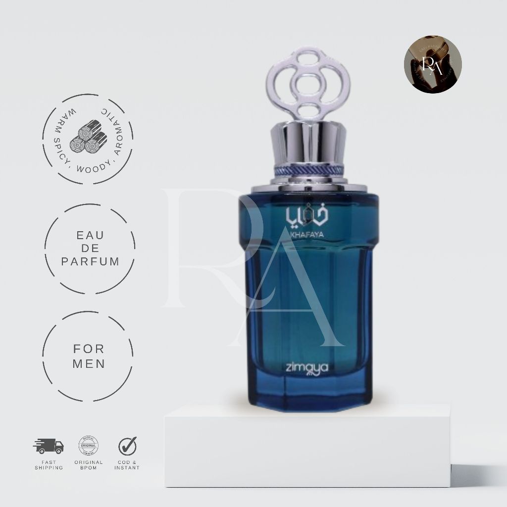 Zimaya Khafaya Blue for Men - 100 ML