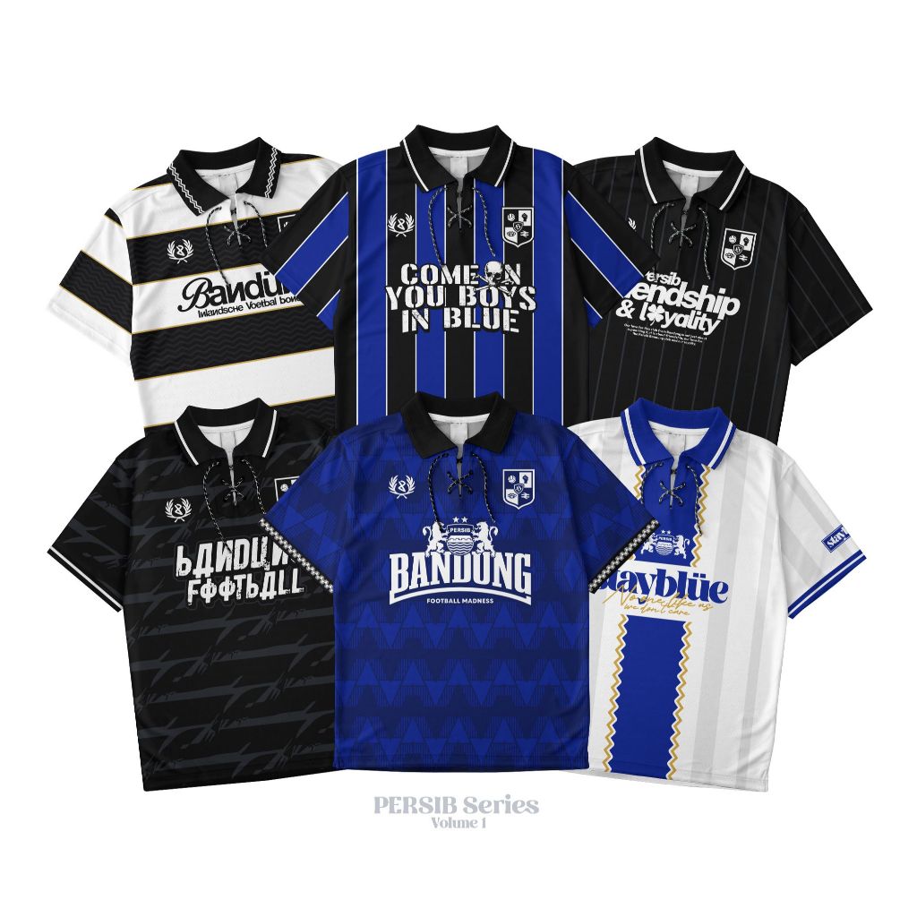 JERSEY COME ON PERSIB SERIES JERSEY BIVB COME ON STAY BLUE BANDUNG FOOTBALL BANDUNG FOOTBALL MADNESS