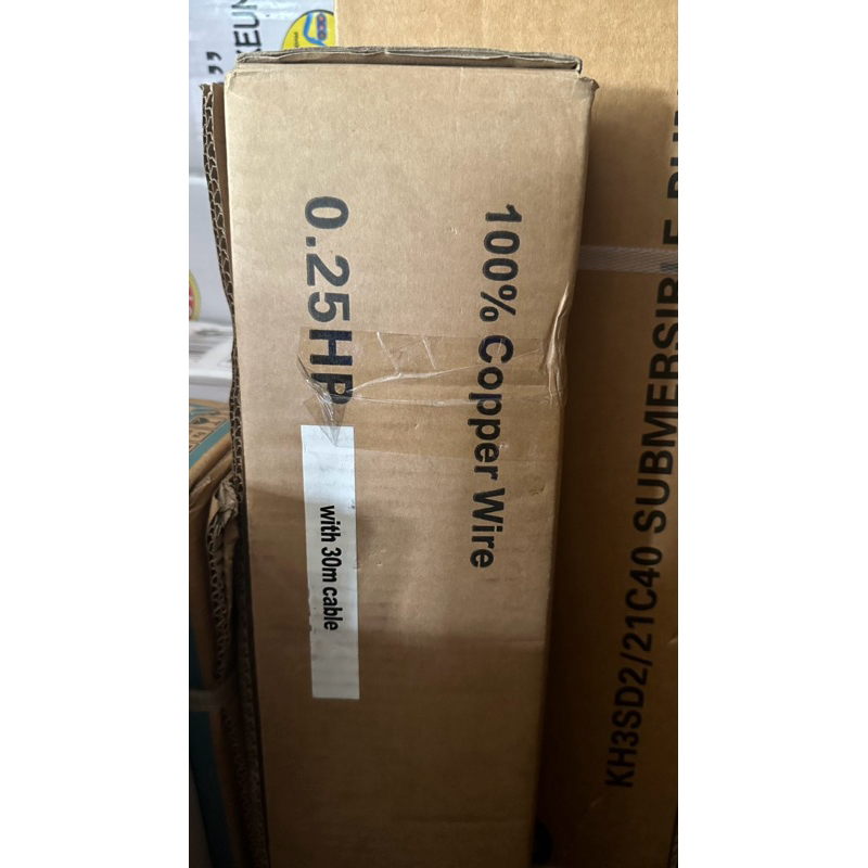 Pompa submersible/ pompa satelit kaito hiro 0,25hp casing 2inch mesin 1,5 + kabel 30m