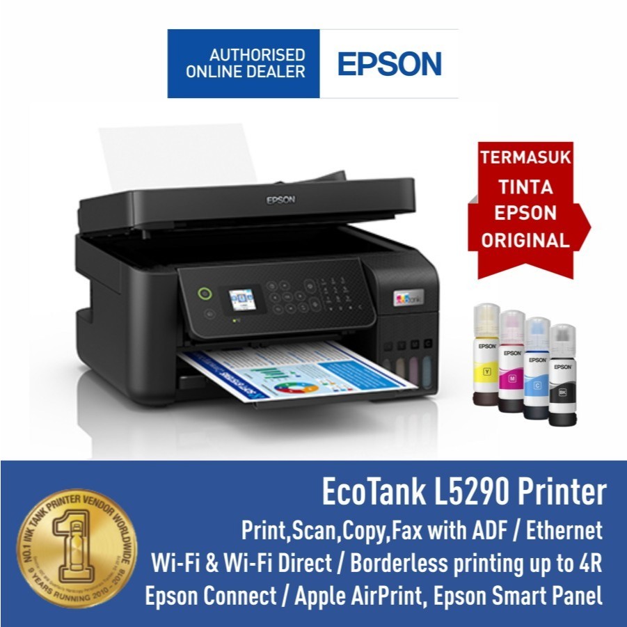PRINTER EPSON L5290 L-5290 L 5290 PENGGANTI L5190 GARANSI RESMI - L5290