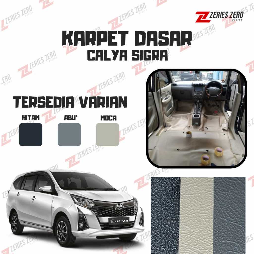 Karpet Dasar Peredam Lantai Mobil Calya Sigra