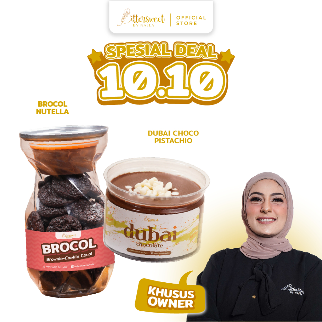 

[ Best Owner ] Dubai Choco Pistachio + Brocol Nutella