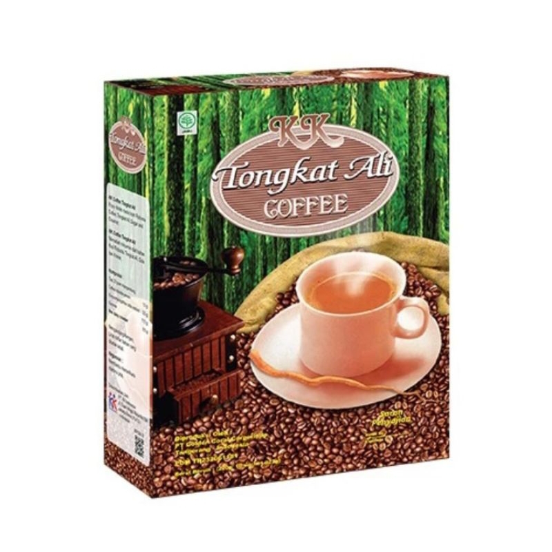 

KK Coffee Kopi Tongkat Ali 5 in 1 Ginseng Habbatusauda Original KK Indonesia