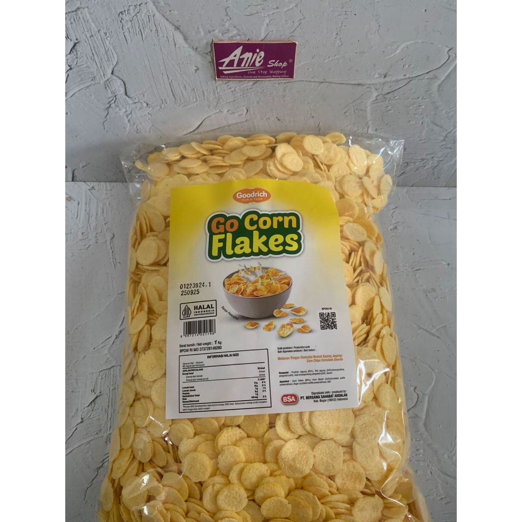 

goodrich cereal jagung/goodrich corn flake/sereal jagung curah