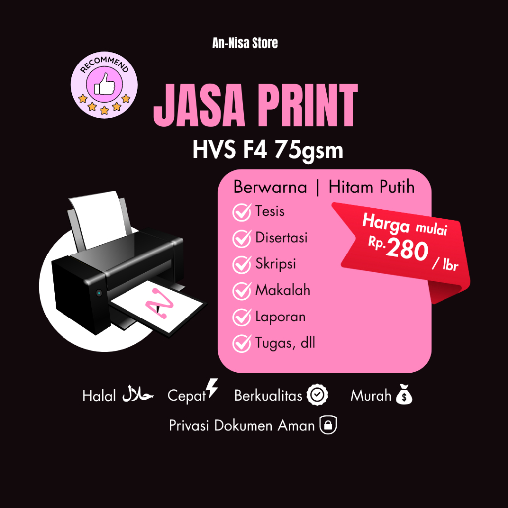 

PRINT KERTAS HVS F4 | Cetak Murah dan Cepat kartu nama, makalah, tugas, hitam putih atau berwarna