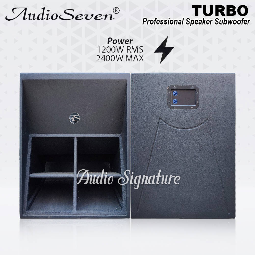Speaker Subwoofer Pasif 18 Inch AUDIO SEVEN TURBO Max 2400 Watt Original