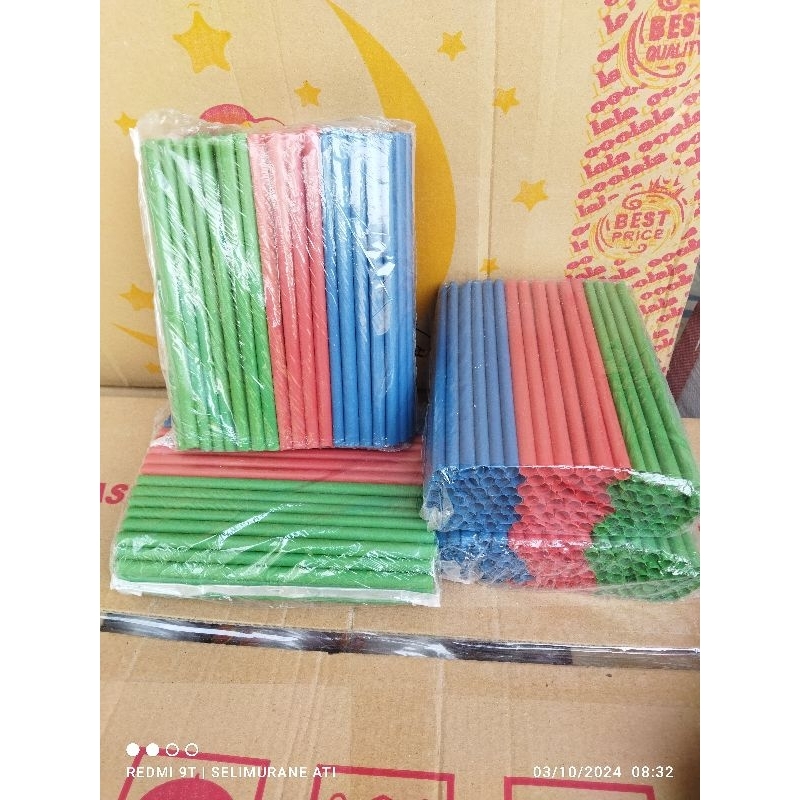 Sedotan Murah  Sedotan Es Dawet es gudir es degan besar uk 10ml