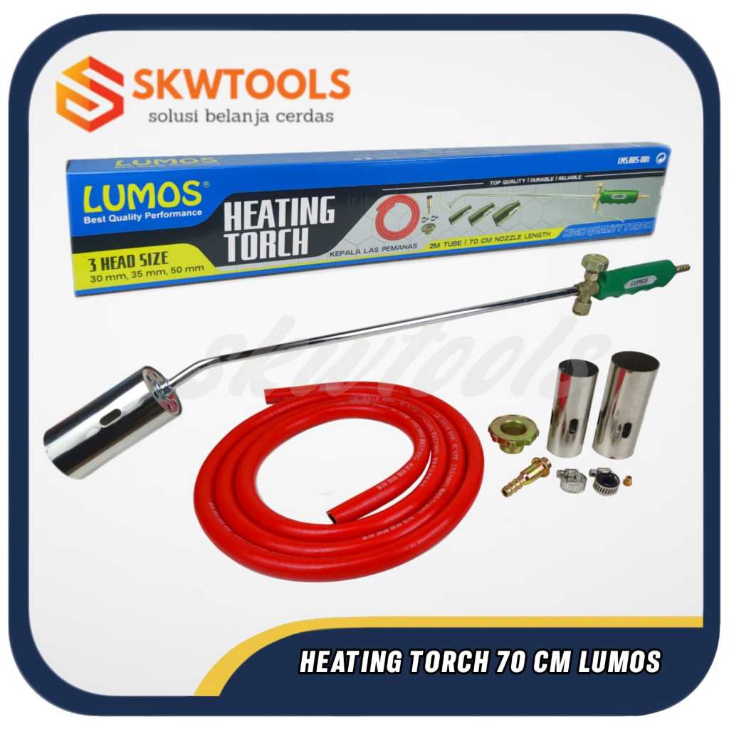 Gas Torch Flame Gun Lumos / Alat Bakar Heating Torch Panjang 70  Cm - Lumos blender bakar 70 cm Heat