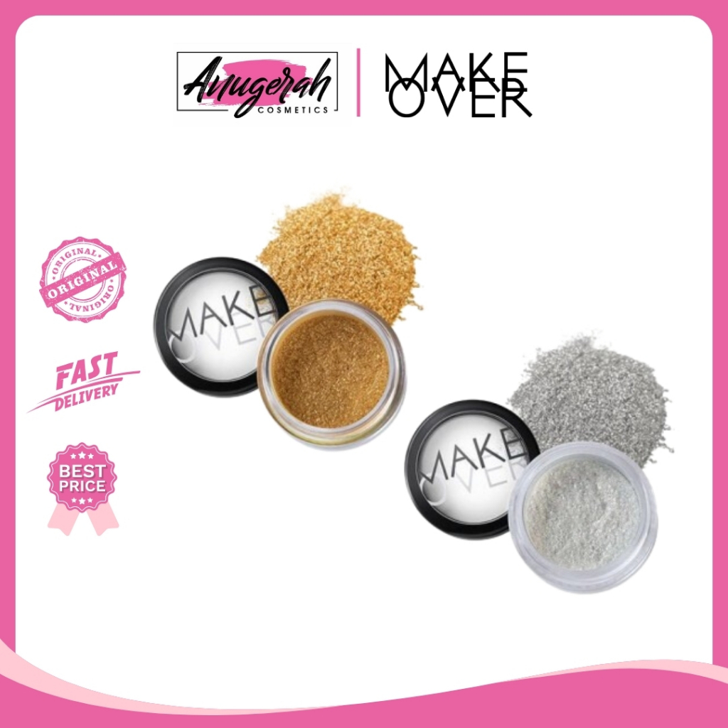Make Over Sparkling Powder - Fine Sparkling Powder Easy To Blend