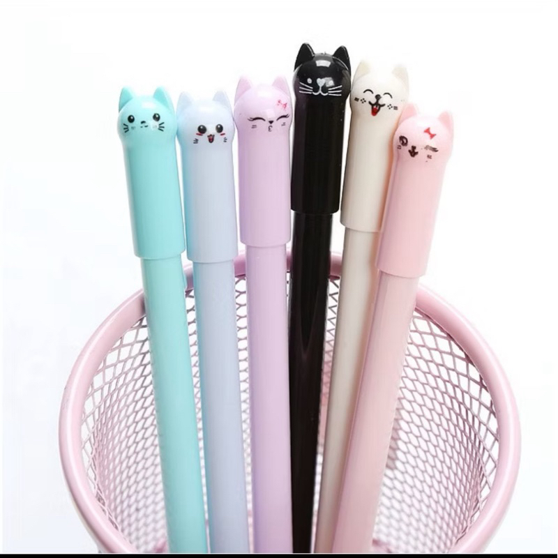 

Pena Pulpen karakter kucing meow pena karakter