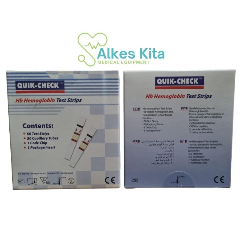 STRIP HB QUICK CHECK // STRIP HEMOGLOBIN QUICK CHECK