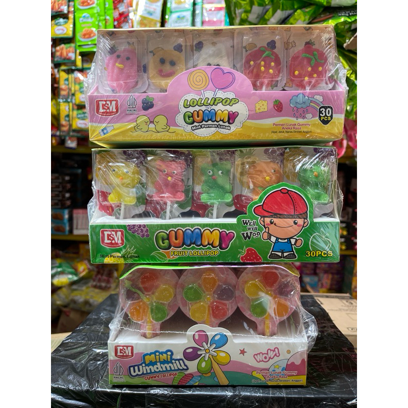 

LOLLYPOP GUMMY PAK ( ISI 30 PCS )