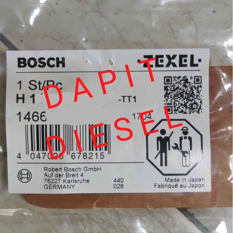 Oil Seal bospom ZEXEL merk BOSCH ZEXEL ASLI ORIGINAL ORISINIL