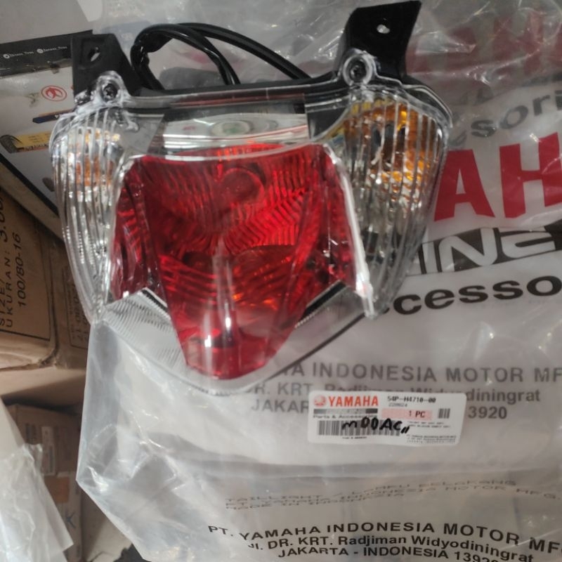 lampu belakang assy mio j, mio gt ori yamaha