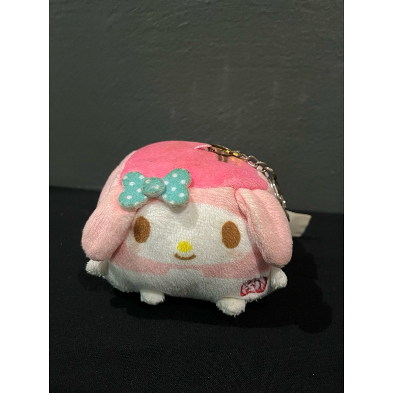 boneka keychai / gantungan kunci boneka my mellody tofu sanrio original rare