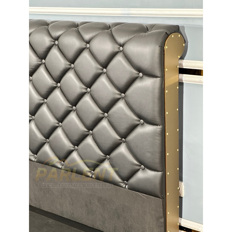 Divan Minimalis / Dipan sandaran / dipan kasur / Hedboard Kasur / Bed set VINTAGE PLUS (real pic) KU