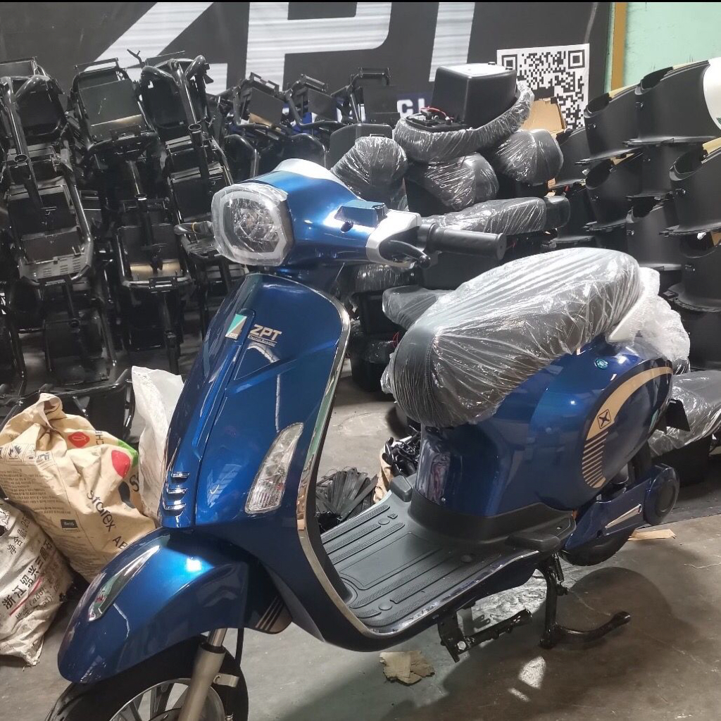 Motor Listrik ZPT NYX Non-subsidi 14,5jt OTR jakarta STNK BPKB Plat biru lebih bagus dari uwinfly T3