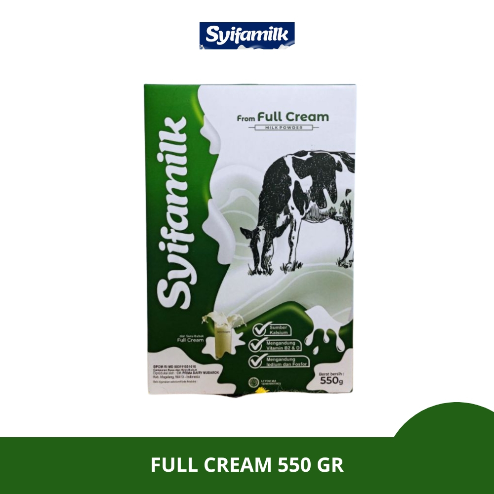 

Syifamilk - Susu Bubuk Full Cream - 550 GR
