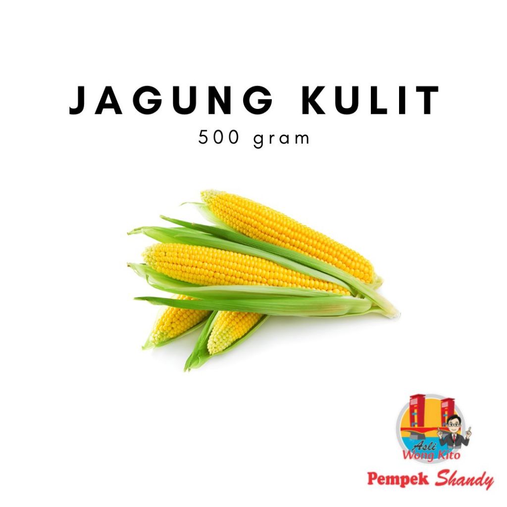 

Jagung Kulit 500gram