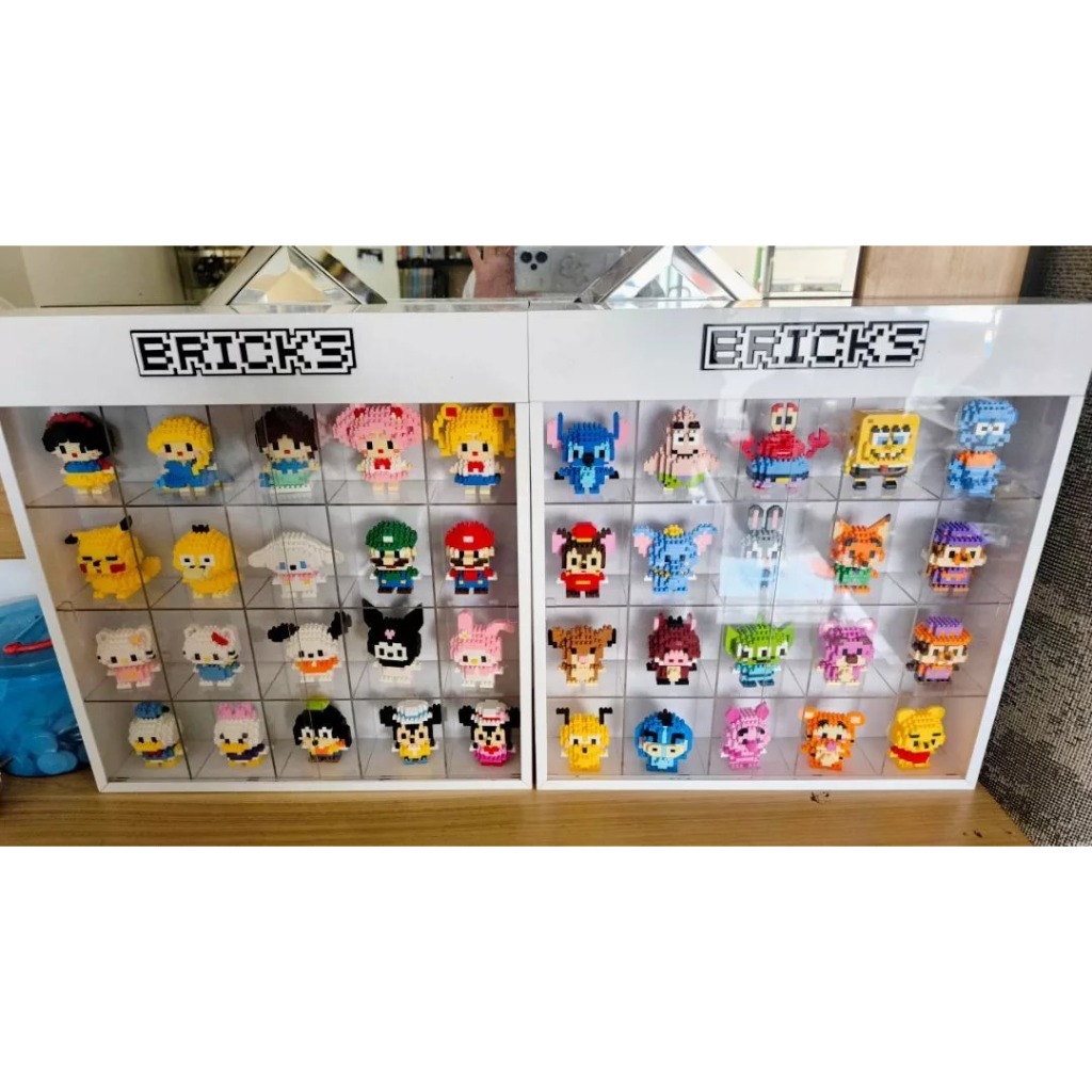 RAK AKRILIK LEGO BRICK ISI 20