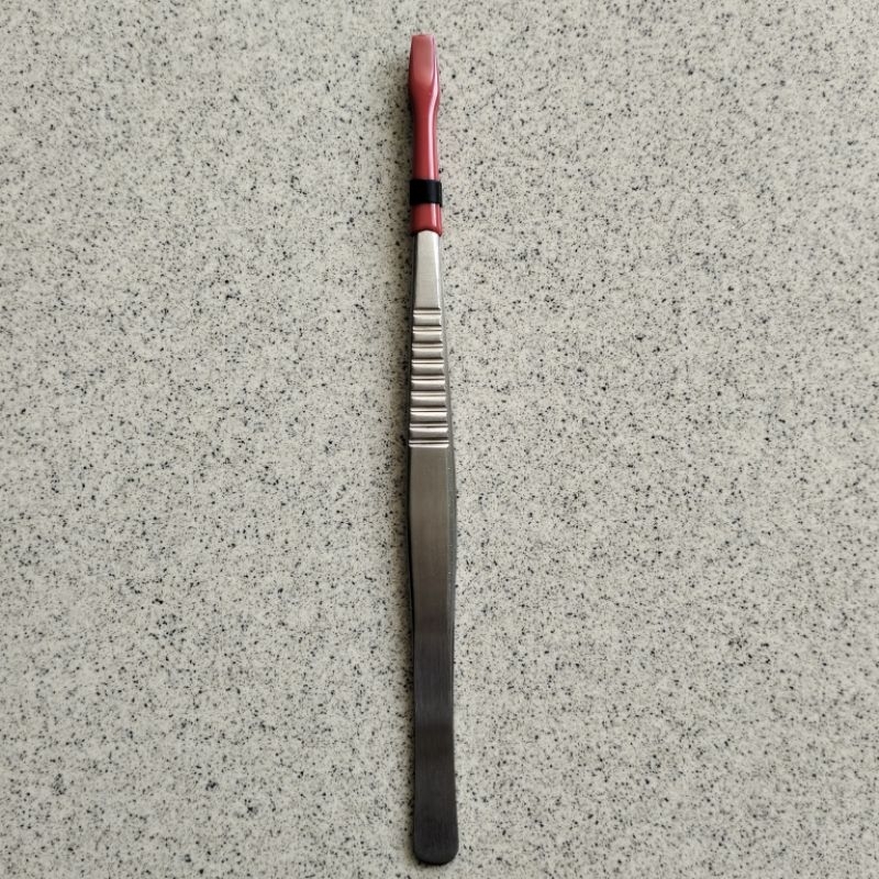 

Pinset Uang Kertas Perangko Stainless Ujung Plastik Karet Kotak 15 cm