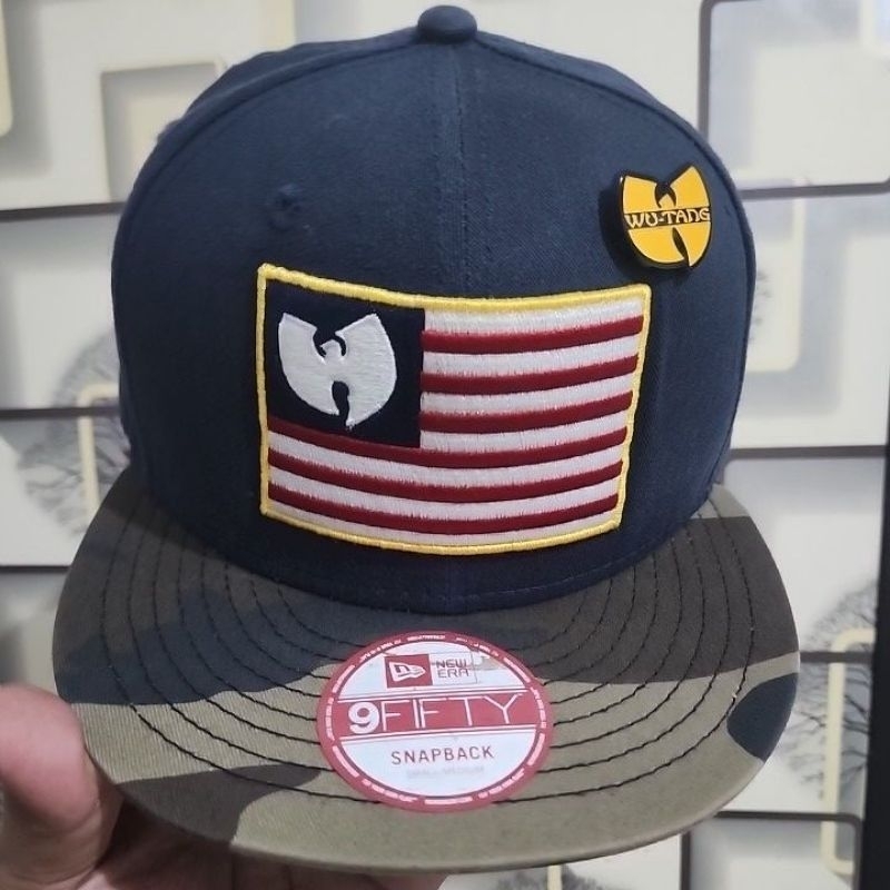 Topi New Era X Wutang Flag