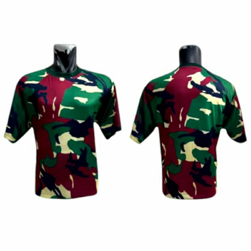KAOS JERSEY TNI ARMI LORENG BAHAN DRY FIT PRINTING / BAJU JERSEY DORENG ARMI TNI/ TERBARU PRINTING /