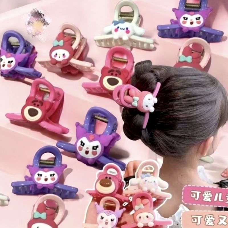 JEPIT SALON KARAKTER MIX ISI 12 PCS