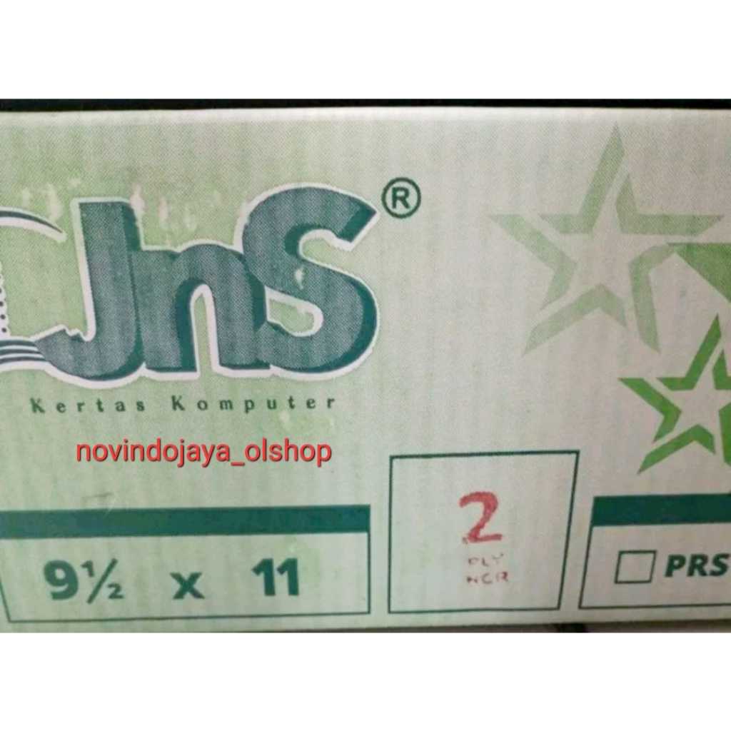 

CONTINUOUS FORM JNS 9,5 X 11 INCH 2PLY BAGI 2 (K2) TERLARIS