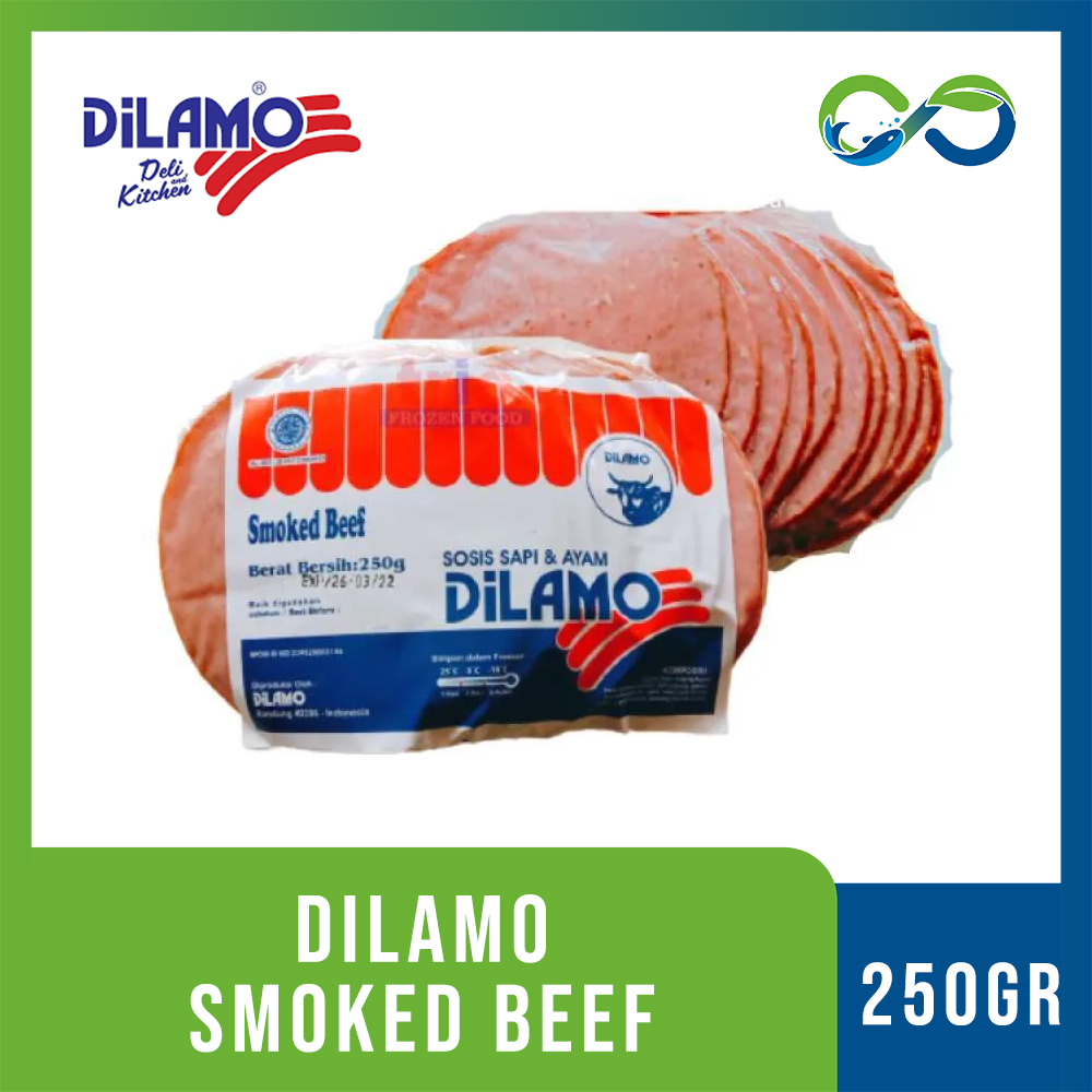 

[AquaEcoFarm] Beef Dilamo Smoked Beed BC 250gr Fresh 100% Halal Bandung