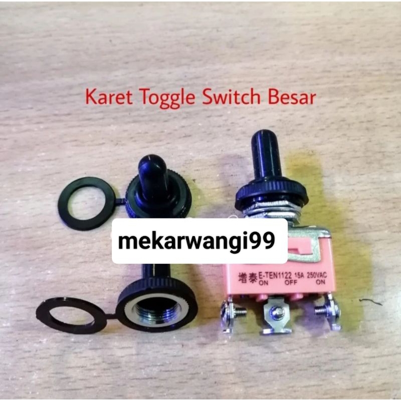 Karet Saklar Toggle Besar / Kondom Saklar Toggle Besar