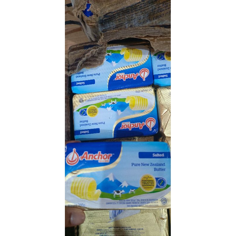 

anchor butter salted repack 600g