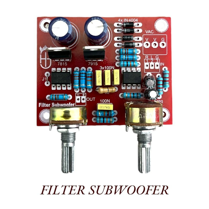 FILTER SUBWOOFER 2 POTENSIO