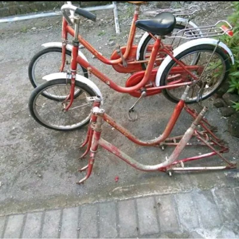 Rangka atau frame sepeda poenix minion ukuran 20