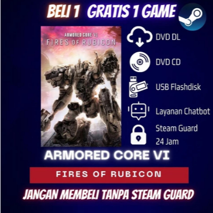 Armored core VI Fires Rubicon PC Game Original Steam - DVD-DL