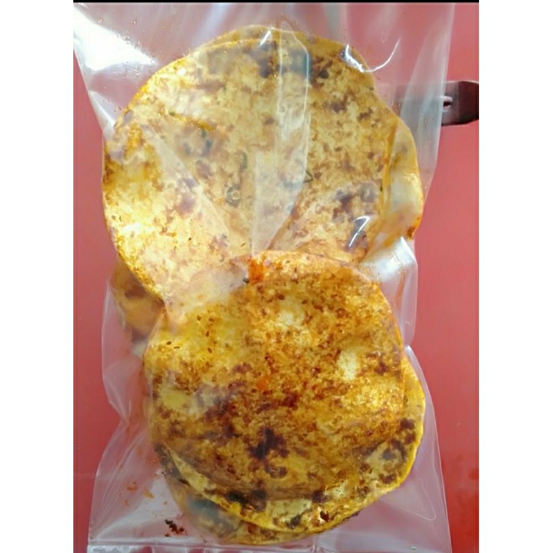 

Kerupuk Vegetarian Opak Pedas Selatpanjang 5 bks