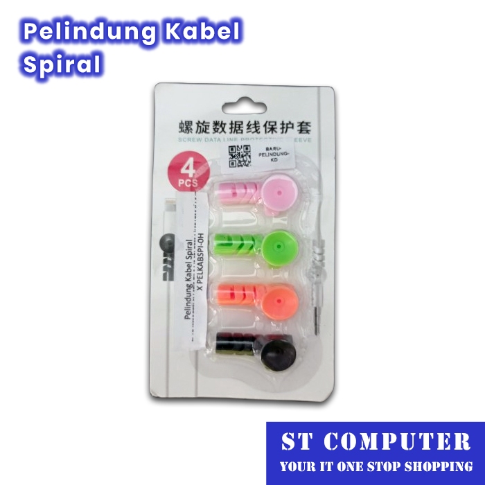 Pelindung Pembungkus Kabel Spiral